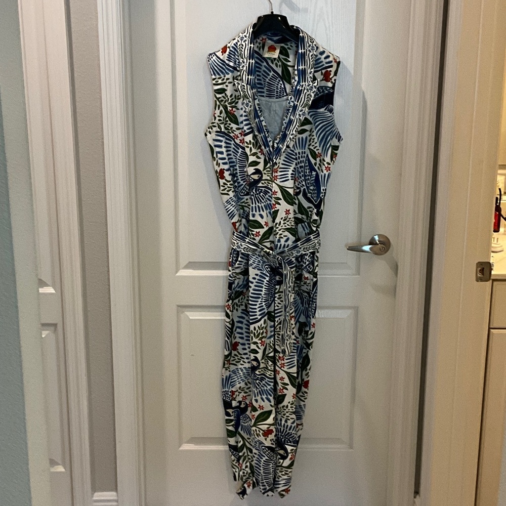 FARM Rio Multicolor Tropical Print Jumpsuit